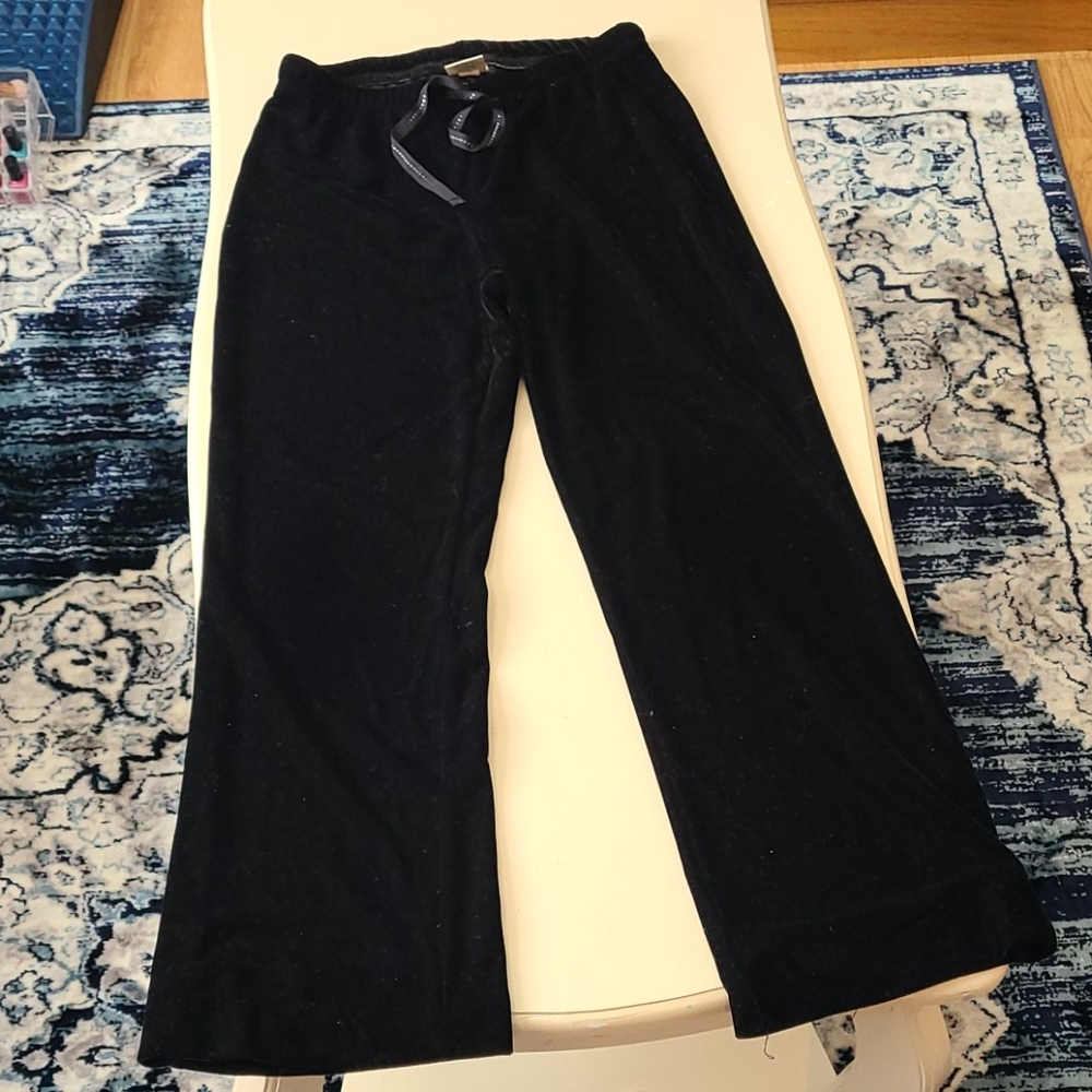 Old Navy Velvet Black Pants Size 12